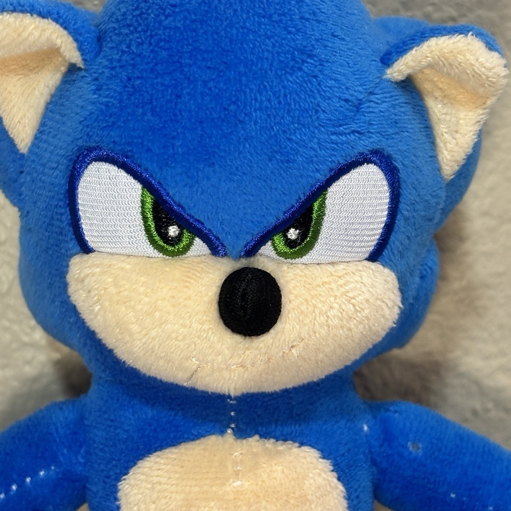 Sonic The Hedgehog 2 The Movie 12" Inch Soft Plush Toy Collectible Clean Blue - Picture 2 of 10